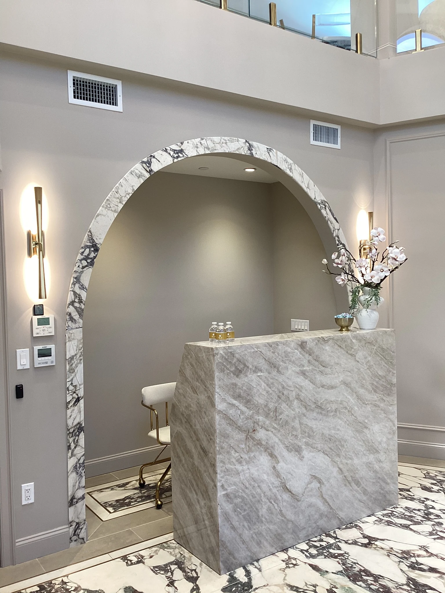 Front desk